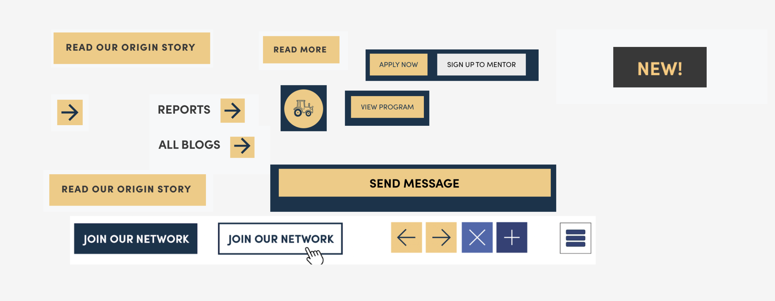 Design Audit of the multiple Button versions